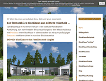 Tablet Screenshot of blockhaus-profi.de